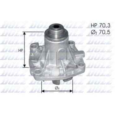 Насос системы охлаждения DOLZ a131st