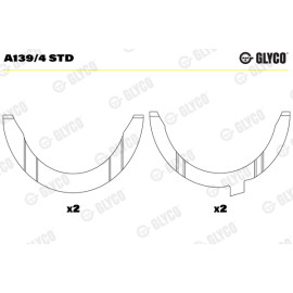 Шайба стопорна Glyco a139/4std