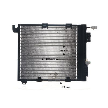 Радіатор кондиціонера MAHLE ac349000s