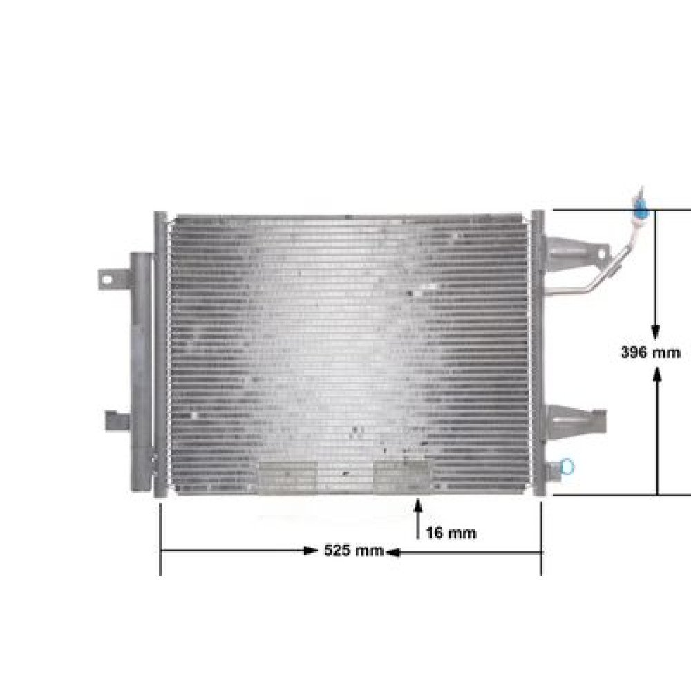 Радиатор кондиционера MAHLE ac509000s