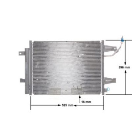 Радиатор кондиционера MAHLE ac509000s