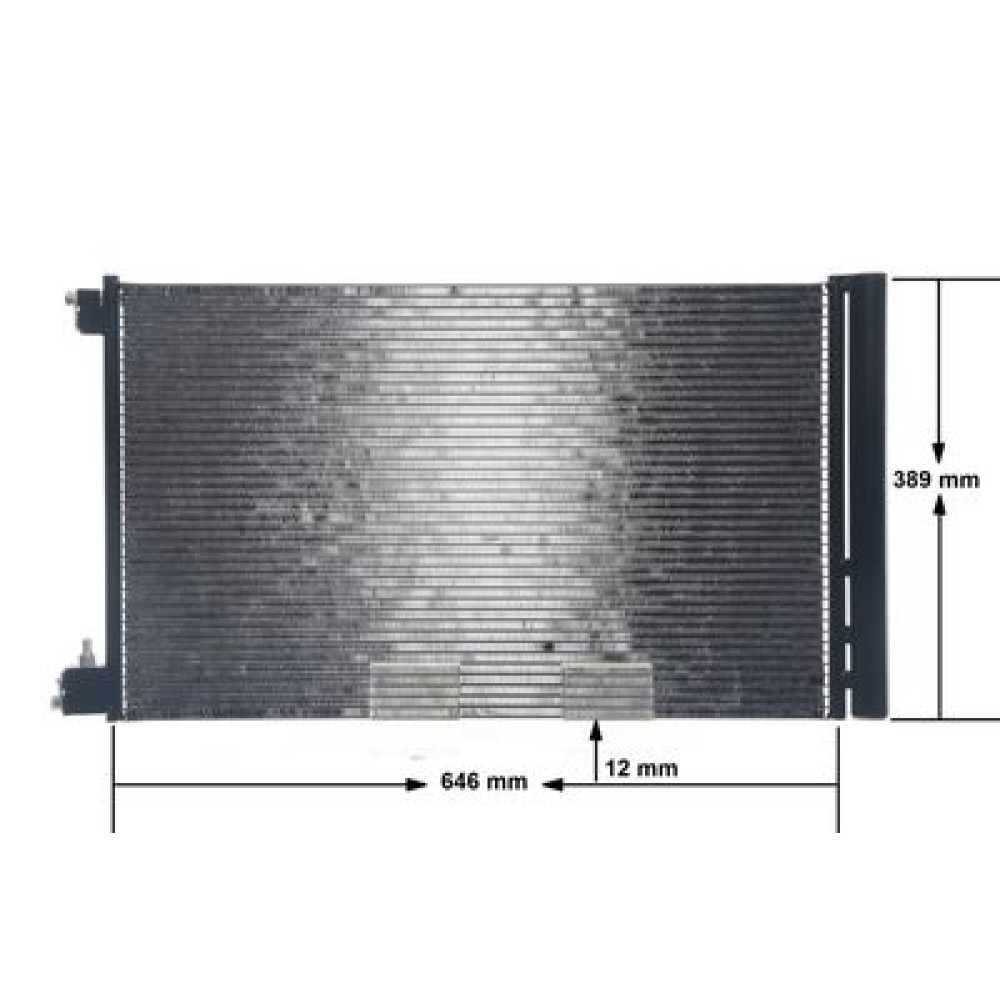 Радіатор кондиціонера MAHLE ac552000s