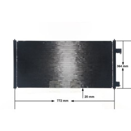 Радиатор кондиционера MAHLE ac689000s