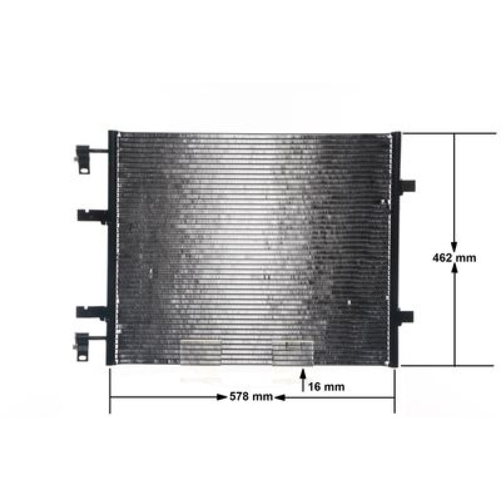 Радиатор кондиционера MAHLE ac708000s