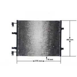 Радиатор кондиционера MAHLE ac708000s