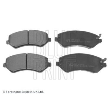 Комплект гальмівних колодок з 4 шт. дисків BLUE PRINT ada104223