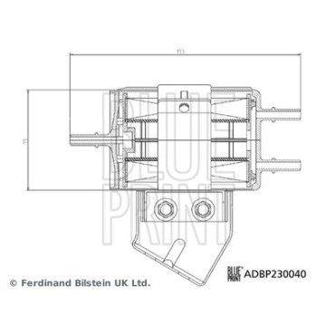 Фильтр топлива BLUE PRINT adbp230040