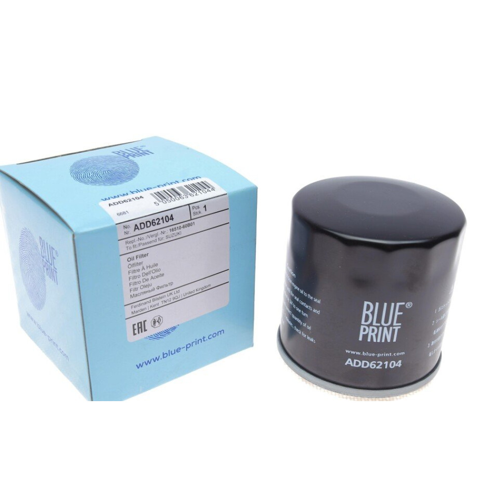 Фільтр оливи BLUE PRINT add62104