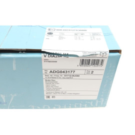 Диск гальмівний BLUE PRINT adg043177