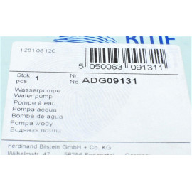 Водяний насос BLUE PRINT adg09131