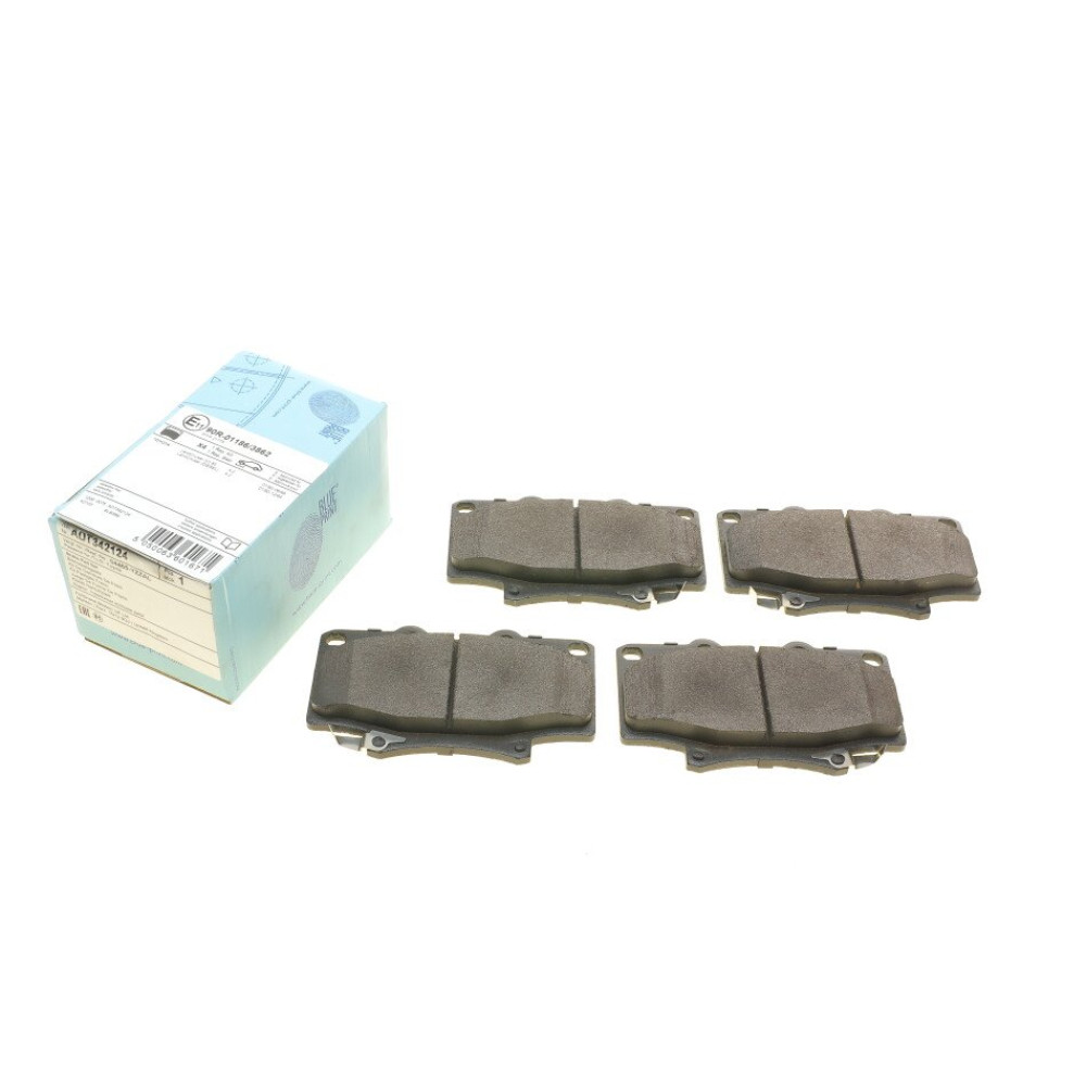 Комплект тормозных колодок из 4 шт. дисков BLUE PRINT adt342124
