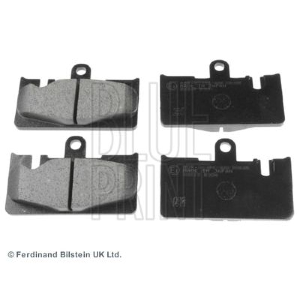 Комплект гальмівних колодок з 4 шт. дисків BLUE PRINT adt342125