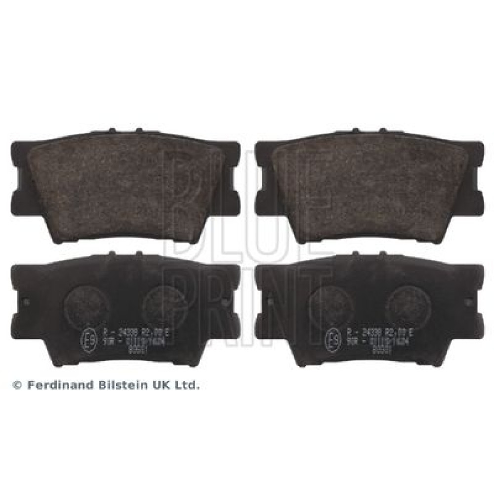 Комплект гальмівних колодок BLUE PRINT adt342168