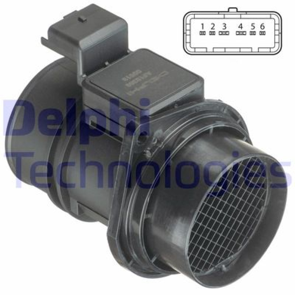 Расходомер воздуха DELPHI af1036912b1