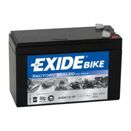 Акумулятор мото AGM 12V/7Ah/85A EXIDE agm127f
