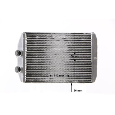 Радіатор пічки MAHLE ah275000s