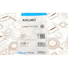 Фільтр салону PURFLUX ahc483