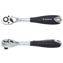Вороток 1/2" с храповым механизмом 72 зуба Andrmax 12726