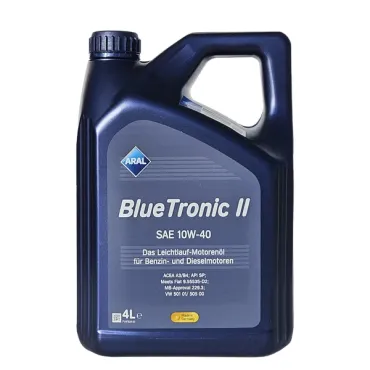 Масло моторное 10W40 BlueTronic II 4л ARAL 15f075