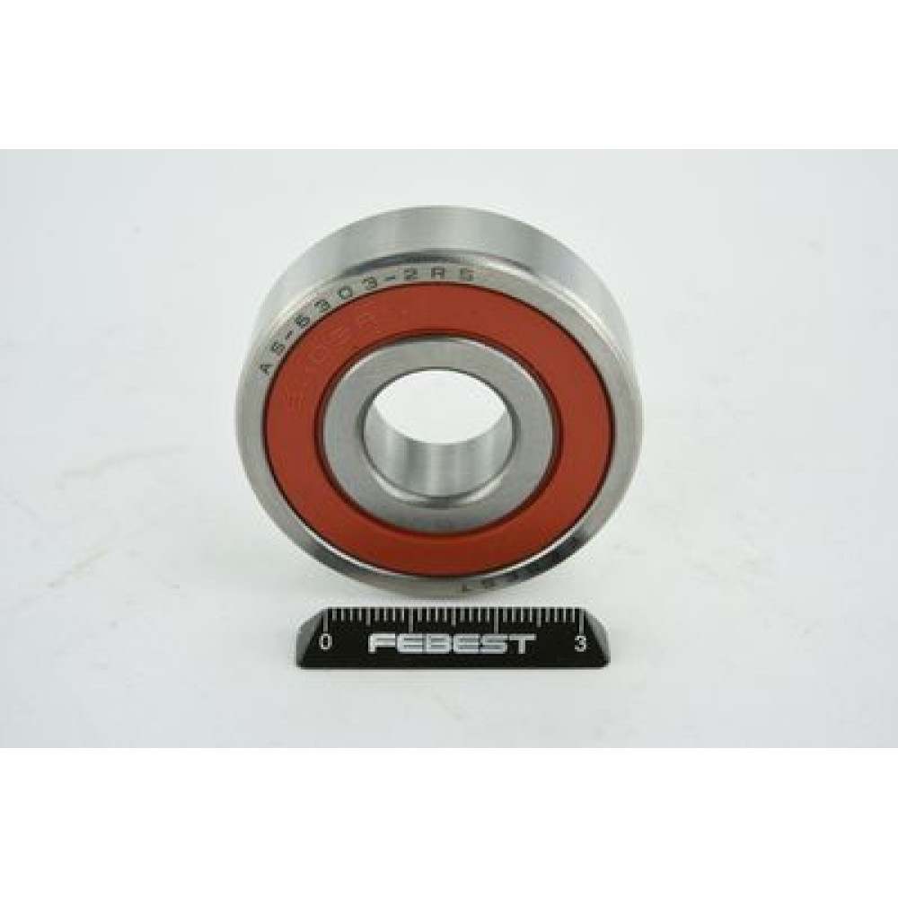 Підшипник генератора кульковий Febest as63032rs