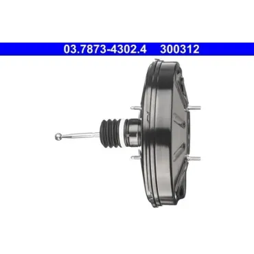 Вакуумный усилитель тормозной системы ATE 03787343024