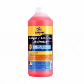 Концентрат антифризу G12+ RED ANTIFREEZE - ANTIGEL ROUGE червоний 1л. BARDAHL 7111r