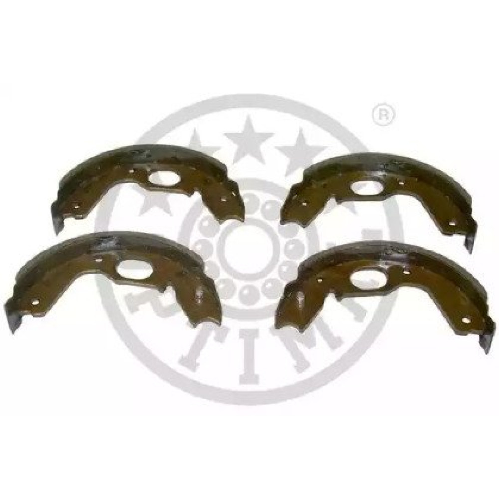 Комплект тормозных колодок из 4 шт. барабанов Optimal bb7285