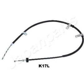 JAPAN PARTS bck17l Трос ручного гальма лівий барабанний на піканто 2004 без ABS JAPAN PARTS bck17l
