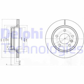 Диск гальмівний DELPHI bg3041c