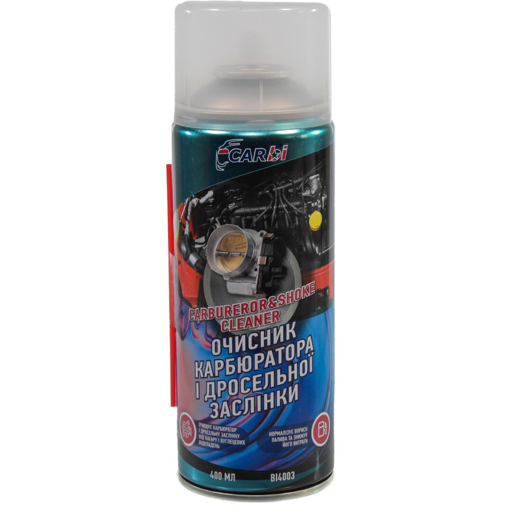 Очисник карбюратора і дросельної заслінки ТМ CAR BI 400 ml CARBI bi4003