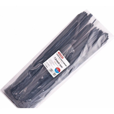 Хомуты пластиковые черные CARLIFE bl76x400