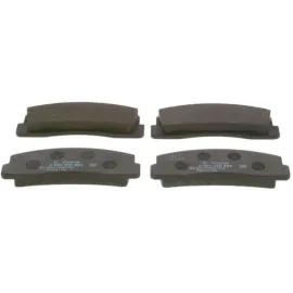 Гальмівні колодки дискові, комплект BOSCH 0986466601