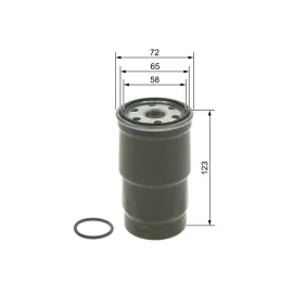 Фільтр паливний BOSCH 1457434440
