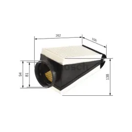 Фільтр повітряний Bosch F026400497