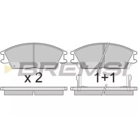 BREMSI bp2293 Гальмівні колодки передні BREMSI bp2293