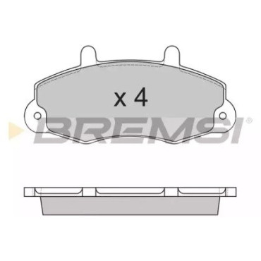 Тормозные колодки передние BREMSI bp2525