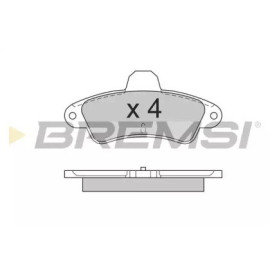 Гальмівні колодки задні BREMSI bp2562
