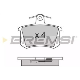 BREMSI bp2612 Тормозные колодки задние BREMSI bp2612