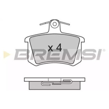 Тормозные колодки задние BREMSI bp2612