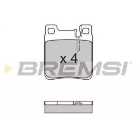 BREMSI bp2653 Тормозные колодки задние BREMSI bp2653