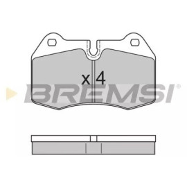 BREMSI bp2660 Гальмівні колодки передні BREMSI bp2660