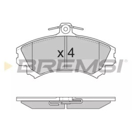 BREMSI bp2702 Гальмівні колодки передні BREMSI bp2702