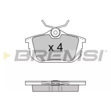 Тормозные колодки задние BREMSI bp2742