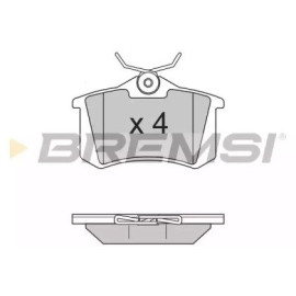 Гальмівні колодки задні BREMSI bp2806