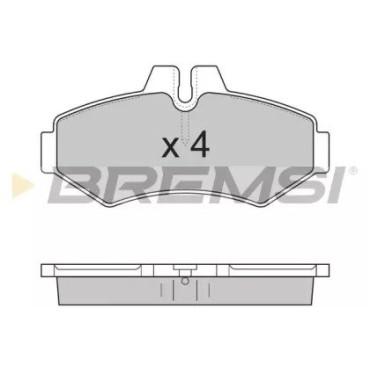 Гальмівні колодки задні BREMSI bp2845
