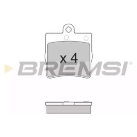 Гальмівні колодки задні С/Е-клас BREMSI bp2861