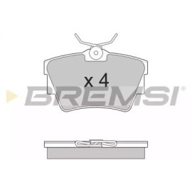 Тормозные колодки задние BREMSI bp2866