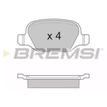 Тормозные колодки передние BREMSI bp2890