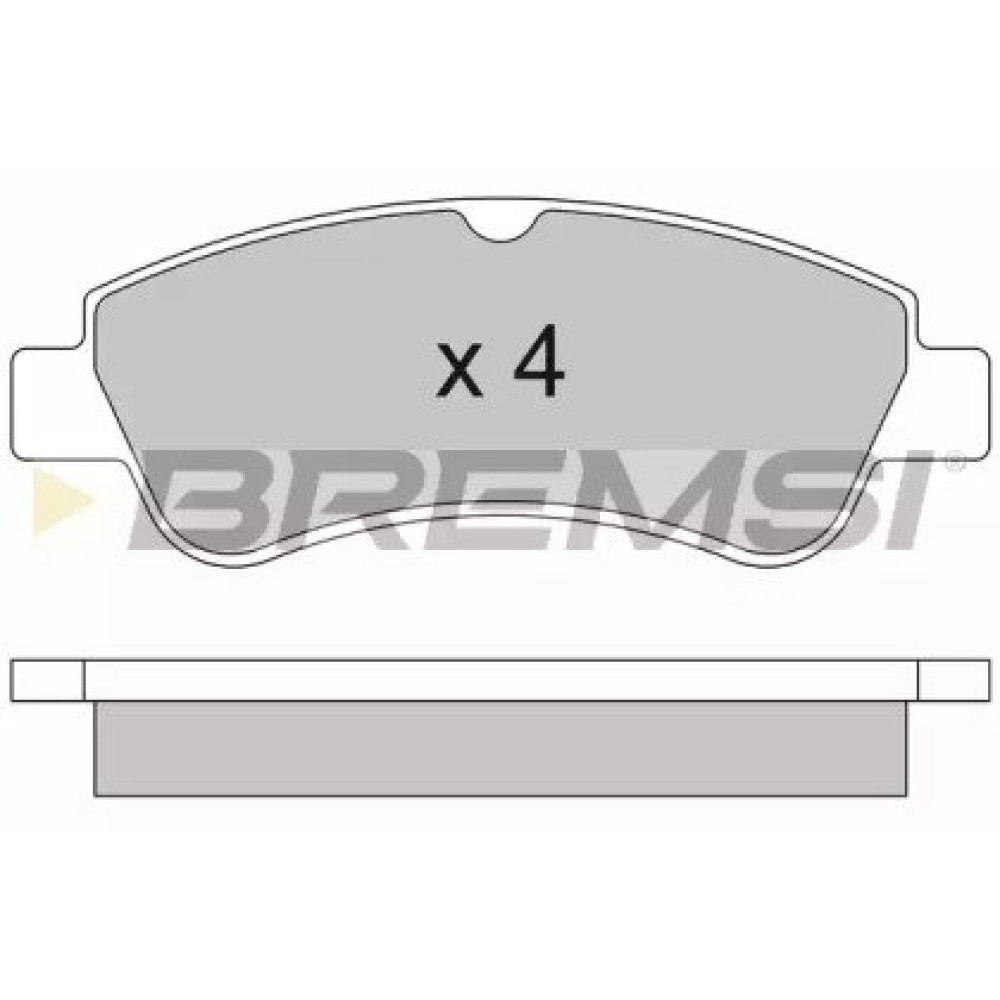 Гальмівні колодки BREMSI bp2928