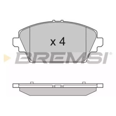 Гальмівні колодки передні BREMSI bp2945